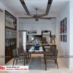 5 Thiết kế nội thất phòng bếp ăn nhà ống hiện đại đẹp tại hải phòng