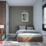 7 Thiết kế nội thất phòng ngủ 1 nhà ống hiện đại mặt tiền 5m tại hải phòng