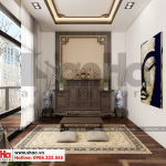 7 Thiết kế nội thất phòng thờ biệt thự đơn lập khu đô thị waterfront hải phòng sh wfc 004