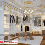 8 Mẫu nội thất khu thay đồ phòng ngủ giám đốc biệt thự tân cổ điển xa hoa tại sài gòn sh btp 0131
