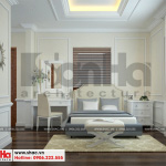 8 Mẫu nội thất phòng ngủ 3 biệt thự tân cổ điển mặt tiền 7,4m tại hải phòng