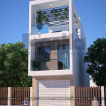 1 Thiết kế nhà ống hiện đại 3 đẹp tại quảng ninh sh nod 0192