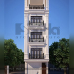 2 Mẫu thiết kế nhà phố liền kề tại quảng ninh sh nop 0183