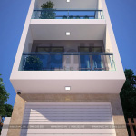 3 Thiết kế nhà ống hiện đại mặt tiền 4m tại quảng ninh sh nod 0192