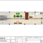 4 Mặt bằng công năng tầng 1 nhà phố liền kề tại quảng ninh sh nod 0192