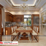 4 Mẫu nội thất phòng bếp ăn biệt thự đơn lập khu đô thị Senturia Vườn lài An Phú Đông Sài Gòn