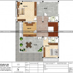 Bản vẽ mặt bằng công năng tầng 3