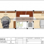 7 Mặt bằng công năng tầng 4 nhà ống tân cổ điển mặt tiền 5m tại quảng ninh sh nop 0183