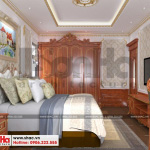 7 Thiết kế nội thất phòng ngủ 1 tân cổ điển khu đô thị Senturia Vườn lài An Phú Đông Sài Gòn