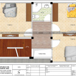 4 Mặt bằng công năng tầng 2 nhà ống hiện đại đẹp tại hải phòng sh nod 0194