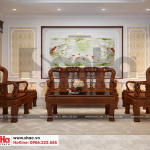 4 Mẫu nội thất phòng khách nhà ống tân cổ điển đẹp tại phú thọ sh nop 0184