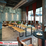 5 Thiết kế nội thất tiệm bánh cafe diện tích 170m2 trung tâm thương mại vinhomes imperia hải phòng