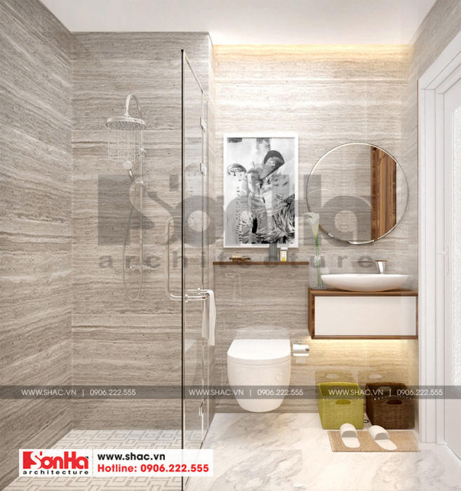 8 Mẫu nội thất phòng tắm wc căn hộ chung cư wilton tower sài gòn