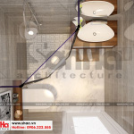 9 Thiết kế nội thất phòng tắm wc hiện đại căn hộ chung cư wilton tower sài gòn