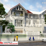 1 Thiết kế biệt thự hiện đại tại hải phòng sh btd 0071