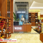 1 Thiết kế nội thất shop rượu nhà phố liền kề tại quảng ninh