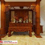 15 Thiết kế nội thất phòng thờ khu shophouse tại quảng ninh