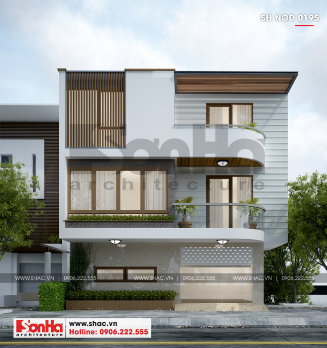 2 Mẫu nhà ống hiện đại đẹp tại hải phòng sh nod 0195