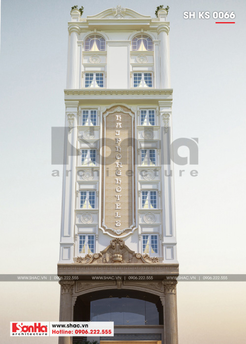 3 Thiết kế khách sạn 3 sao tại hải phòng sh ks 0066