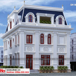 4 Mẫu biệt thự tân cổ điển phong cách châu âu sh btp 0135