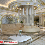 1 Thiết kế nội thất sảnh lễ tân khách sạn đẹp tại bắc ninh