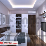 10 Mẫu nội thất phòng ngủ 3 nhà ống hiện đại hình chữ l tại hải phòng sh nod 0197