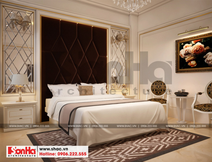 10 Thiết kế nội thất phòng ngủ sang trọng khách sạn 3 sao tại bắc ninh