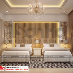 11 Mẫu thiết kế nội thất phòng ngủ tân cổ điển khách sạn 6 tầng tại bắc ninh