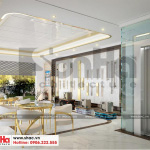 2 Mẫu nội thất showroom tầng 1 khu đô thị waterfront hải phòng wfc 005