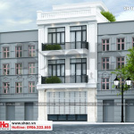 2 Mẫu thiết kế nhà ống kiểu hiện đại 3 tầng tại hải phòng sh nod 0197