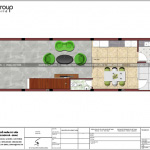 4 Mặt bằng tầng 1 nhà ống hiện đại 3 phòng ngủ tại quảng ninh sh nod 0196