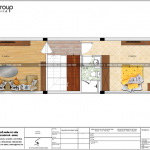 5 Bản vẽ tầng 2 nhà ống kiểu tân cổ điển tại hải phòng sh nop 0188