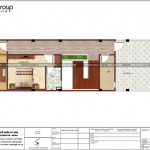 6 Mặt bằng công năng tầng 3 nhà ống hiện đại 3 tầng đẹp tại quảng ninh sh nod 0196