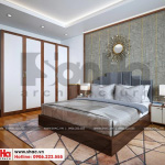 6 Mẫu nội thất phòng ngủ 3 nhà ống tân cổ điển đẹp tại hải phòng sh nop 0188