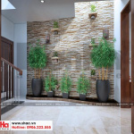 6 Mẫu nội thất sảnh thang tầng 1 nhà ống hiện đại đẹp tại hải phòng sh nod 0197