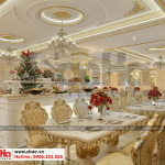 7 Thiết kế nội thất khu nhà hàng khách sạn cổ điển tại bắc ninh