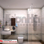 9 Thiết kế nội thất phòng tắm wc nhà ống phong cách tân cổ điển tại hải phòng sh nop 0188