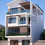 1 Thiết kế nhà ống đẹp hiện đại tại quảng ninh sh nod 0198