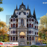 2 Mẫu biệt thự lâu đài đẹp tại hà nội sh btld 0039