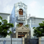 2 Mẫu nhà ống cổ điển kiểu Pháp 3 tầng tại hải phòng sh nop 0189