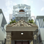 3 Thiết kế nhà ống kiểu pháp mặt tiền 4m tại hải phòng sh nop 0189