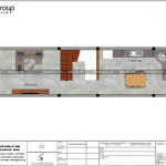4 Mặt bằng công năng tầng 1 nhà ống pháp đẹp tại hải phòng sh nop 0189