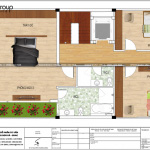 6 Mặt bằng công năng tầng 3 nhà ống hiện đại mặt tiền rộng tại quảng ninh sh nod 0198