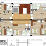 8 Bản vẽ lầu 2 văn phòng kiến trúc pháp tại sài gòn sh vp 0036