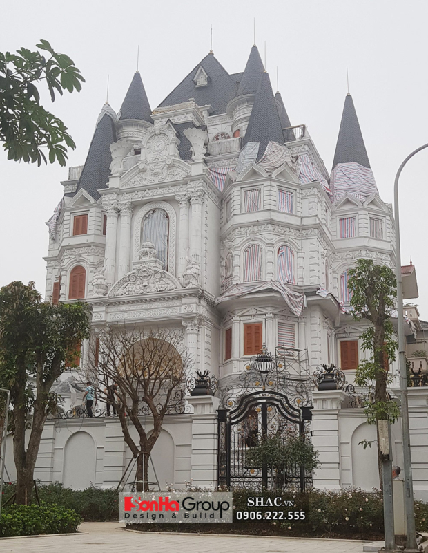 biệt thự cổ điển hoàn thiện