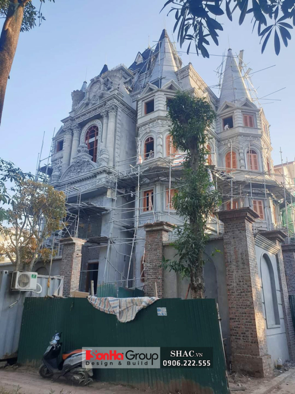 Ảnh thực tế biệt thự cổ điển