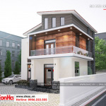 1 Thiết kế biệt thự mái thái 2 tầng hiện đại tại hải dương sh btd 0072