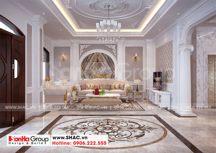 Nội thất phòng khách vinhomes choáng ngợp