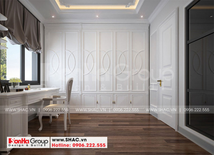 10 Không gian nội thất phòng ngủ 3 sang trọng biệt thự khu đô thị vinhomes imperia vhi 0004