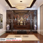 12 Hình ảnh nội thất phòng thờ đẹp biệt thự khu đô thị vinhomes imperia vhi 0004